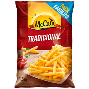 Batata Pré-Frita Tradicional Congelada McCain Pacote 1,5kg