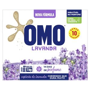 Lava-Roupas em Pó Lavanda Omo Caixa 800g