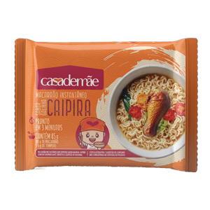 Macarrão Instantâneo Sabor Galinha Caipira Casademãe 85g