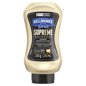 Maionese Hellmann's Supreme Squeeze 230g