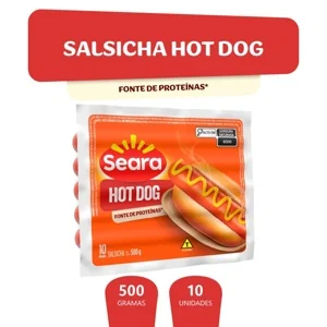 Salsicha hot dog Seara 500g