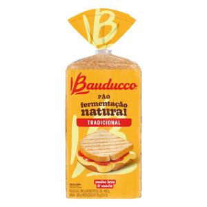Pão de Forma Tradicional Fermentação Natural Bauducco Pacote 390g