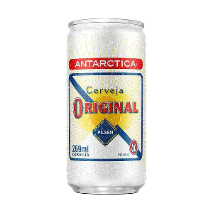 Cerveja Pilsen Antarctica Original Lata 269ml