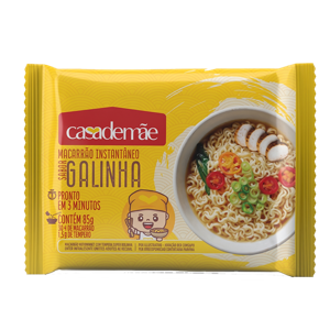 Macarrão Instantâneo Casademãe Galinha 85g