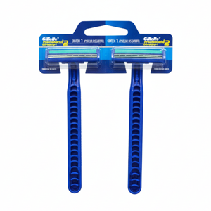 Aparelho Descartável para Barbear Cabeça Fixa Gillette Prestobarba Ultragrip 2 Unidades