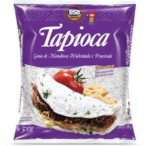 Tapioca BSB Hidratada Peneirada 500g