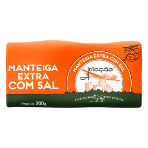 Manteiga com Sal Aviação 200g