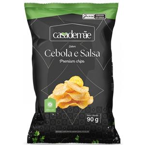 Batata Rústica Sabor Cebola e Salsa Casademãe 90g