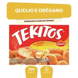 Empanado de Frango Tekitos Seara Queijo e Orégano 300g
