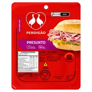 Presunto Cozido Fatiado Perdigão 200g
