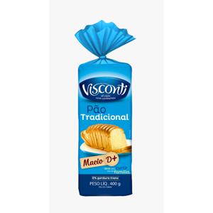 Pão De Forma Tradicional Visconti Pacote 400G