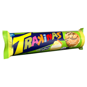 Biscoito Recheio Tortinha de Limão Trakinas Pacote 126g