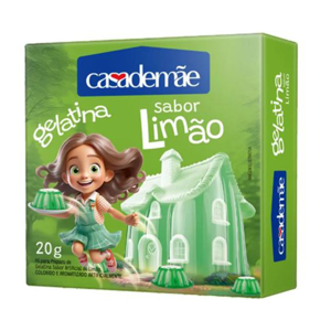 Gelatina Sabor Limão Casademãe 20g