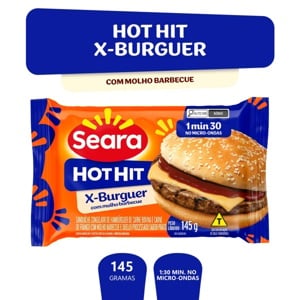 Hambúrguer Hot Hit Seara Barbecue 145g