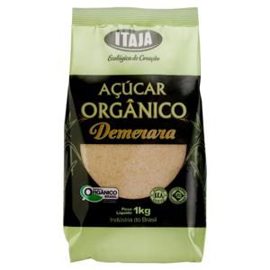 Açúcar Demerara Orgânico Itajá Pacote 1Kg