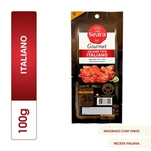 Salame Fatiado Seara Gourmet Italiano 100g