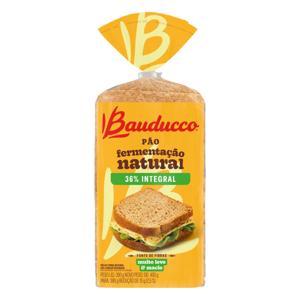 Pão de Forma 36% Integral Fermentação Natural Bauducco Pacote 390g