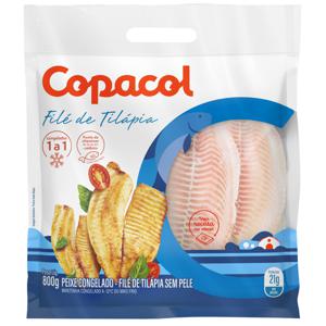 Filé de Tilápia Copacol Congelado 800g