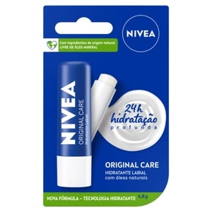 Hidratante Labial Original Care Nivea Blister 4,8g