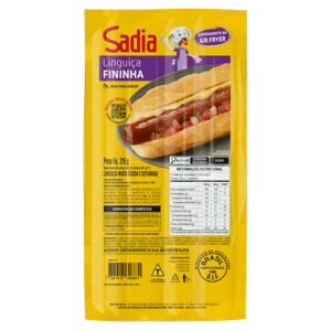 Linguiça Mista Cozida e Defumada Fininha Sadia 215g
