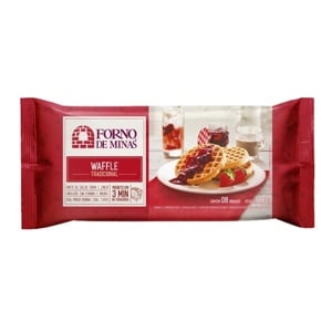 Waffle Tradicional Forno De Minas Pacote 280G