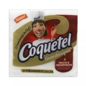 Guardanapo de Papel Coquetel Pequeno 22cmx23cm com 50 Unidades