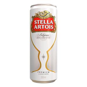 Cerveja Lager Premium Stella Artois Lata 350ml
