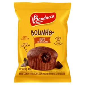 Bolinho Duplo Chocolate Bauducco 40g