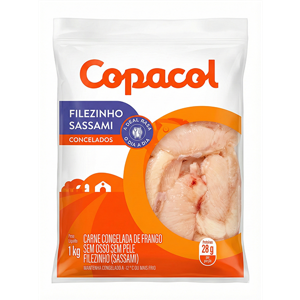 Filezinho Sassami de Frango Congelado Copacol - 1kg