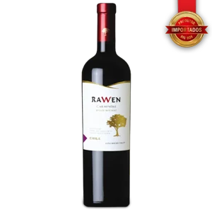 Vinho Chileno Tinto Rawen Estate Bottled Carménère 750ml