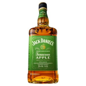 Licor Fino de Whisky Apple Jack Daniel's Garrafa 1L