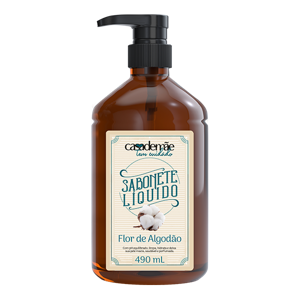 Sabonete Líquido Casademãe Flor de Algodão 490ml