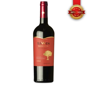 Vinho Chileno Tinto Rawen Reserva Carménère 750ml